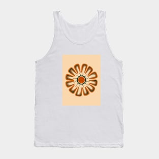 Boho, Floral, Minimalist Design Tank Top